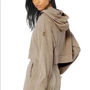 Alo Muse Hoodie, Gravel NWT